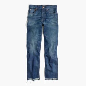 Madewell Step Hem Perfect Vintage Jeans